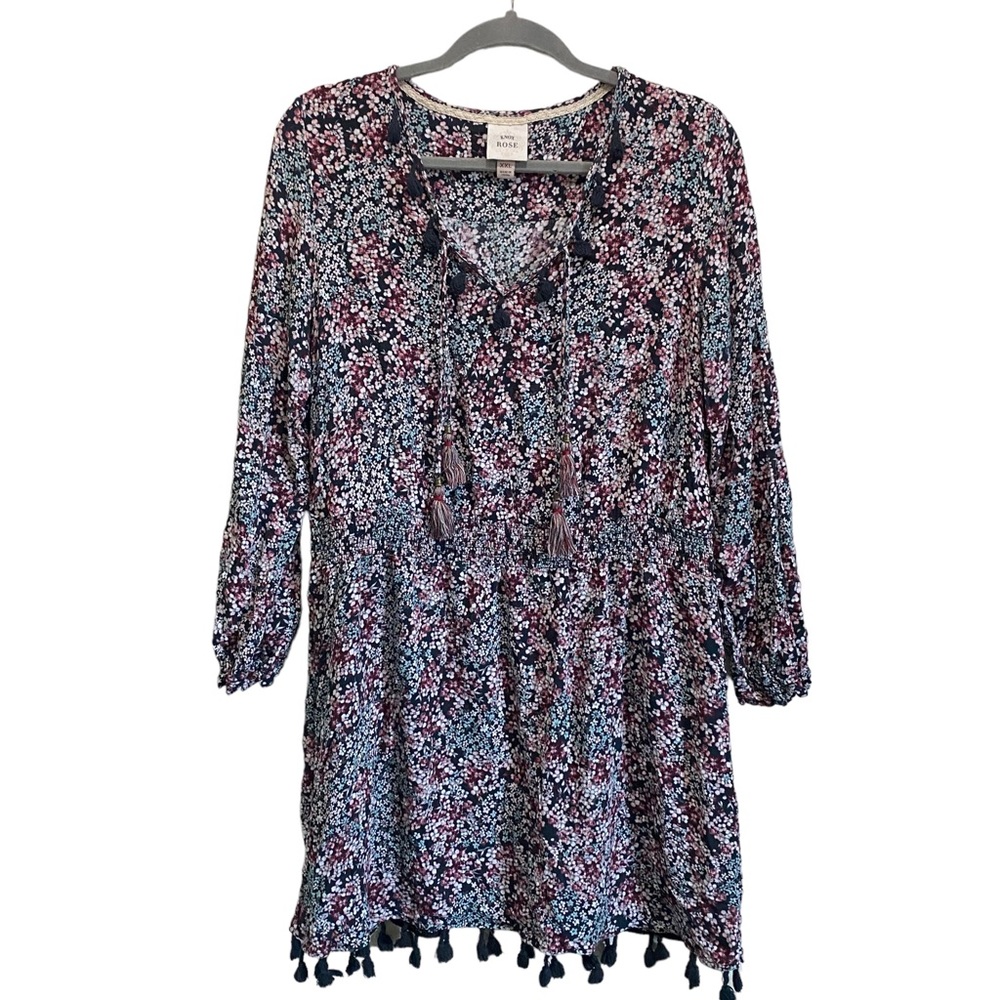 Knox Rose plus size Floral Bohemian summer dress